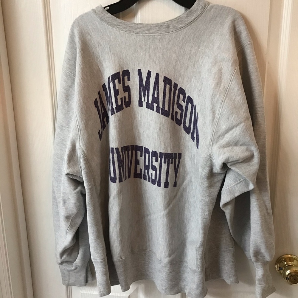 champion JMU crewneck (vintage)